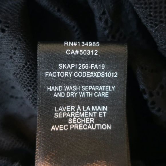 For Love & Lemons Ruched Lace Bustier Mini Dress Black Sz Extra Extra Small NEW - Picture 8 of 8